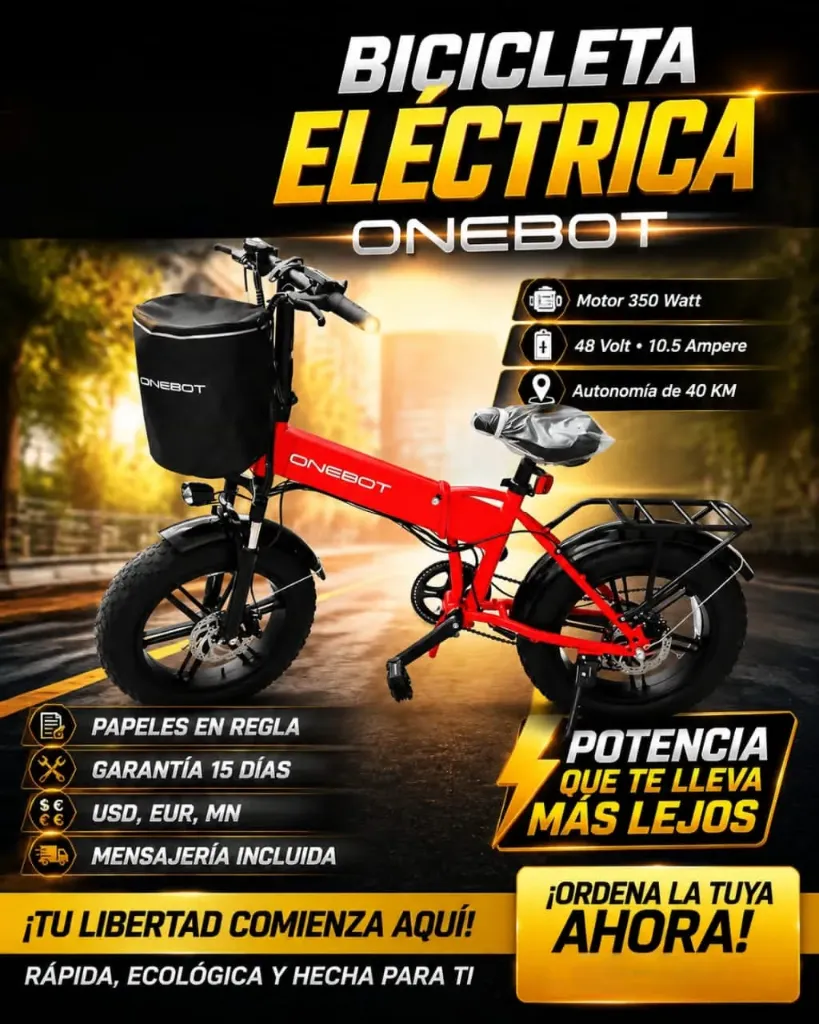 𝐁𝐈𝐂𝐈𝐂𝐋𝐄𝐓𝐀 𝐄𝐋É𝐂𝐓𝐑𝐈𝐂𝐀 ONEBOT
