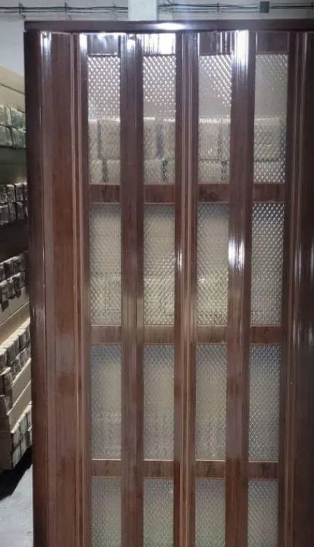 Puertas plegables diseño de cristal