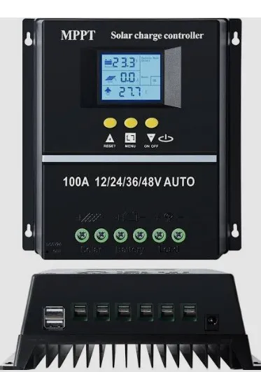 CONTROLADOR DE CARGA SOLAR  Marca:MPPT modelo:SY-48100